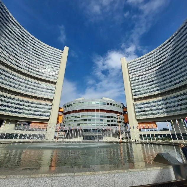 United Nations building in Vienna