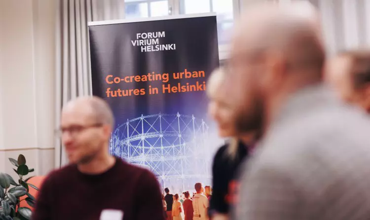Forum Virum Helsinki's banner