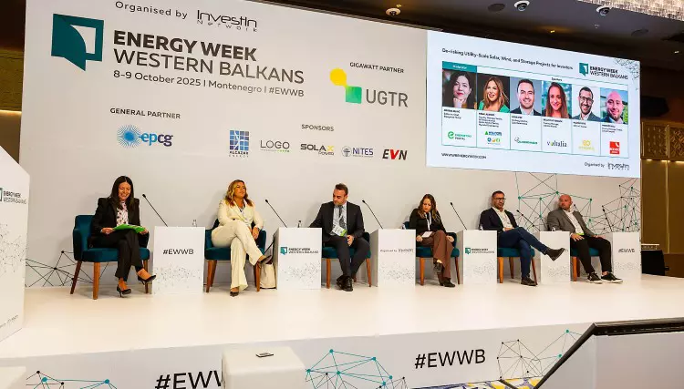 a panel of Energy Week WEstern Balkans