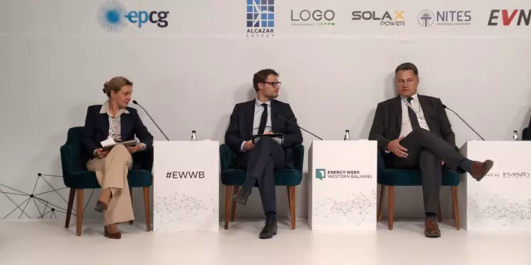 a panel of Energy Week WEstern Balkans