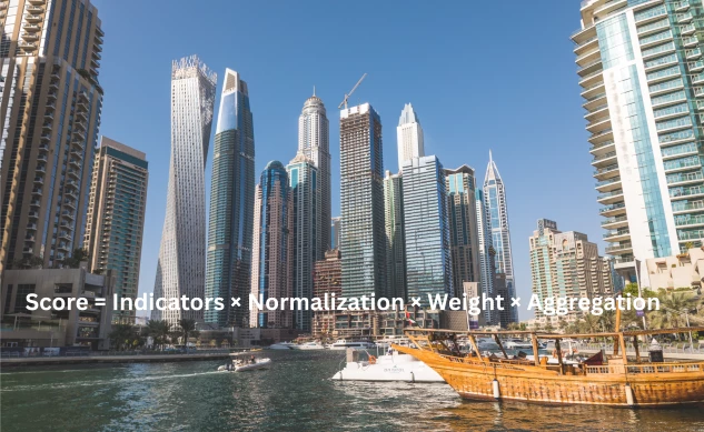 Smart city ranking methodology on the groud of a big city