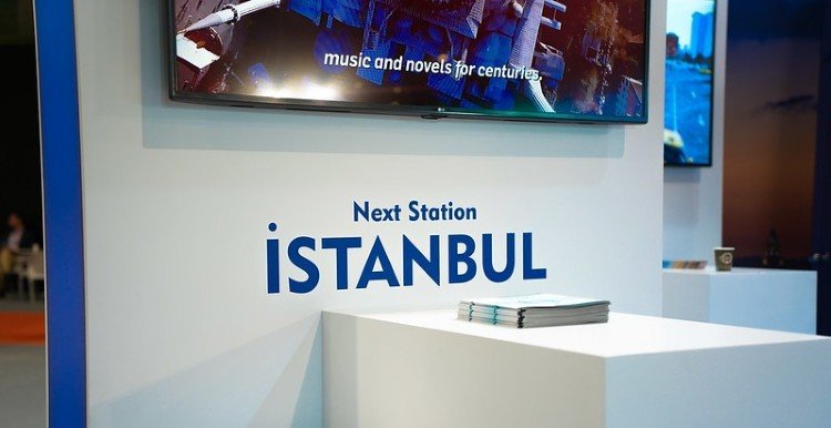 a stand at the exhibition