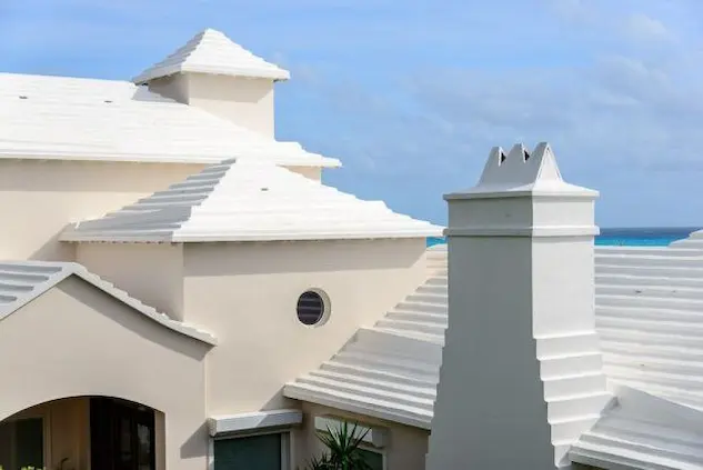 white roof